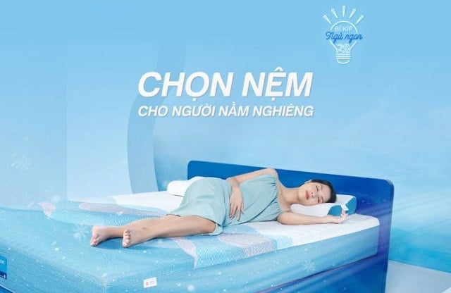 Bí kíp chọn nệm cho người nằm nghiêng! Bí kíp chọn nệm cho người nằm nghiêng!